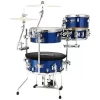 TAMA CJB46C-ISP - Cocktail-JAM Indigo Sparkle 4 Parça (16B/10T/14F/12S) Aksamlı &amp; Çantalı Kompakt Akustik Davul Seti