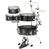 TAMA CJB46C-MGD - Cocktail-JAM Midnight Gold Sparkle 4 Parça (16B/10T/14F/12S) Aksamlı &amp; Çantalı Kompakt Akustik Davul Seti