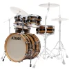 TAMA CK50RS-NET Superstar Classic Natural Ebony Tiger Wrap 5 Parça (20B/10T/12T/14F/14S) Akustik Davul Seti