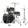 TAMA IP50H6WBN-BOB Imperialstar Blacked Out Black 5 Parça (20B/10T/12T/14F/14S) Aksamlı Akustik Davul Seti