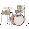 TAMA LJK48H4-CMW Club-Jam Cream Marble Wrap 4 Parça (18B/10T/14F/13S) Aksamlı Akustik Davul Seti