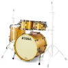 TAMA MA42TZUS-SAM Starclassic Maple Satin Aztec Gold Metallic 4 Parça (22B/10T/12T/16F) Akustik Davul Seti