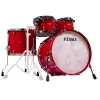 TAMA TM42RZSS-SDR STAR Maple Solid Candy Red 4 Parça (22B/10T/12T/16F) Akustik Davul Seti