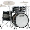 TAMA TW42RZSA-SBJ STAR Walnut Satin Black Japanese Sen Burst 4 Parça (22B/10T/12T/16F) Akustik Davul Seti