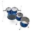TAMA WBS52RZS-LOR Starclassic Walnut Birch Ocean Blue Ripple 5 Parça (22B/10T/12T/14F/16F) Akustik Davul Seti