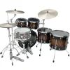 TAMA WBS52RZS-MBR Starclassic Walnut/Birch Molten Brown Burst 5 Parça (22B/10T/12T/14F/16F) Akustik Davul Seti
