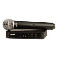 SHURE BLX24E/PG58 Tek El Kablosuz Mikrofon Seti