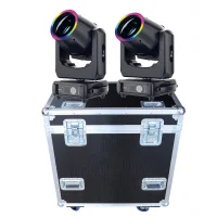Qube Lighting Mini Beam 230 Beam Moving Head (Çift + Case)