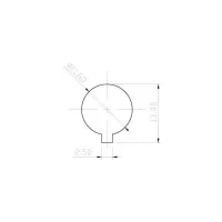 AECO ABI 0611G Gold Binding Post 2 Adet Fiyatıdır