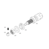 AECO ABI 0611G Gold Binding Post 2 Adet Fiyatıdır