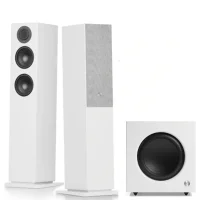 AUDIO PRO A48+SW-10 Beyaz 2+1 Aktif Multiroom Akıllı Ev Hoparlörü Seti