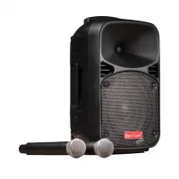 Baretone MAX15 15 Taşınabilir Ses Sistemi | 260W Çift El Kablosuz Mikrofonlu | USB, Bluetooth