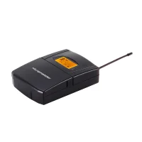 K.Meister UW-401H Yaka + Headset Tek Kanal Kablosuz Mikrofon Seti, Gerçek Diversity, 300-metre Mesafe