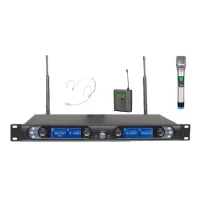 Machtig KS-3371 EL+YAKA ve HEADSET Kablosuz Mikrofon Seti, 500-metre mesafe