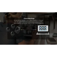 Wicom E-S7 7-Kişi için Tek Kulaklıklı Çift Yönlü Kablosuz intercom iletişim Sistemi, 400-metre mesafe, 1 Master + 6 Headset