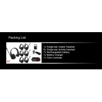 Wicom E-S7 7-Kişi için Tek Kulaklıklı Çift Yönlü Kablosuz intercom iletişim Sistemi, 400-metre mesafe, 1 Master + 6 Headset