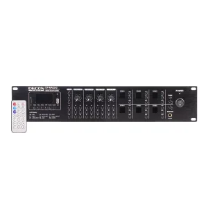DECON DP-MA6240 6x6 Matrix Mixer-Ampli 6x120W/100V USB/FM/BT