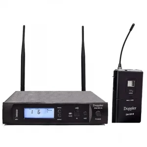 Doppler DM-500B Yaka Tipi Kablosuz Mikrofon Seti