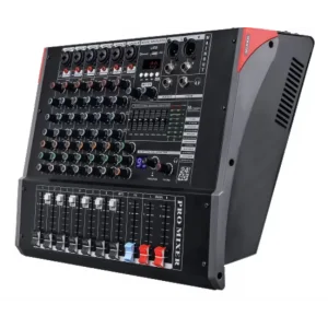 Machtig GPM1006 6 Kanal Power-Mixer, 2x350W, USB, Kayıt,Bluetooth