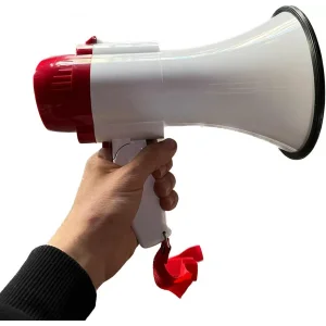 Mickle Mini Şarjlı Megafon HZ-66 20W USB, Kayıt