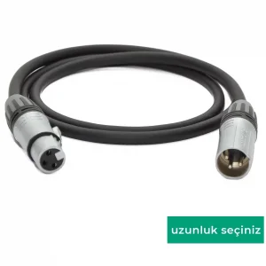 Denox Hazır Mikrofon Kablosu XLR Erkek to XLR Dişi