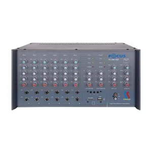 Startech Focus F6-600-USB 6 Kanal Mixer-Amplifier 2x300W/4-ohm/100V