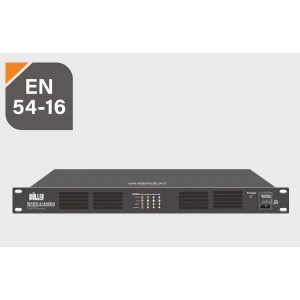 WÖLLER WPER-41200EN 4x300W Power Ampli 70-100V EN54-16