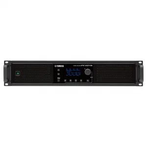 Yamaha PC412-DI DANTE Power Amplifier 4x1200W at 8-ohm, 4x1200W at 100V/70V, 16ch Dante input/output