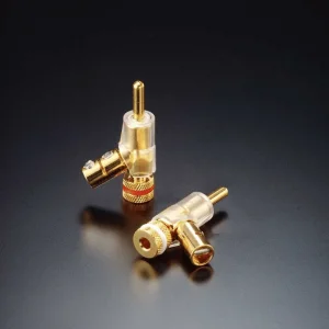 Furutech FP-202（G）Banana Konnektör 4Lü Kutu Satılmaktadır