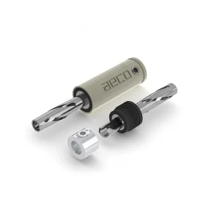 AECO ABP 1111R Rhodium Banana Plug 4 Adet Fiyatıdır