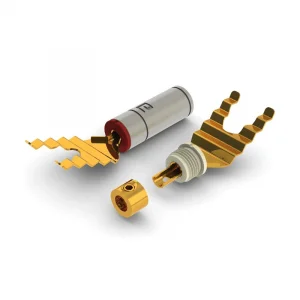 AECO ASP 1931G Gold Spade Konnektör 4 Adet Fiyatıdır