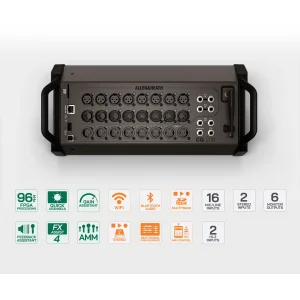 Allen & Heath CQ20B Dijital Mikser 20-in 8-out with Wi-Fi