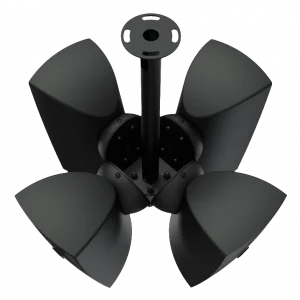 Audac CMA144/B Montaj aparatı 4 x ATEO4 Hoparlör Black