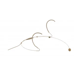 Audac CMX726/S Headset Mikrofon, Bej Renkli, omni-directional, Bilinen Tüm Markalarla uyumlu uçlar