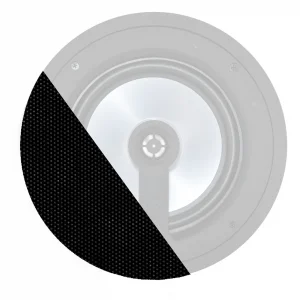 Audac GLC08I/B Siyah Ön grill for CELO8 (RAL9005 + Logo)