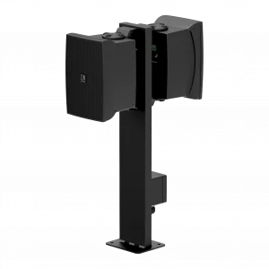 Audac MBK556/B Mounting pole for outdoor Hoparlör - 600 mm height Outdoor black version
