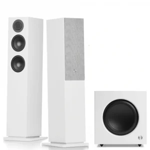 AUDIO PRO A48+SW-10 Beyaz 2+1 Aktif Multiroom Akıllı Ev Hoparlörü Seti