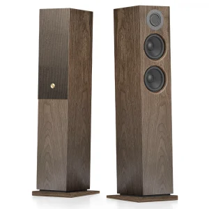 Audio Pro A48 W Kahverengi Kule Tipi Multiroom Akıllı Ev Hoparlörü(Çift)