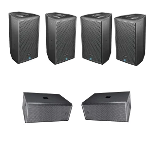 2426 Audiocenter Aktif Hoparlörlü Ses Sistemi, 4 x TS12, 2 x TS212SW Subwoofer (TSPACK)
