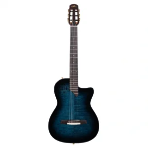 BarcelonaEL TORO-TBL İnce Kasa Mavi Elektro Klasik Gitar
