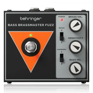 Behringer BASS BRASSMASTER FUZZ Vintage 72 Octave Bas Gitar Pedalı