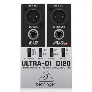 Behringer DI20 İki Kanal Aktif Di Box