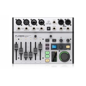 Behringer FLOW 8 8-Input Dijital Mikser with Bluetooth Audio and App Control