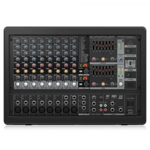 Behringer PMP1680S 10 Kanal Power-Mixer 2x800W, Çift Efekt, FBQ