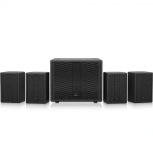 Behringer SAT 1004 Bundle | 4.1 Hoparlör Sistemi | Mağaza, Cafe, Restoran için hazır ses sistemi