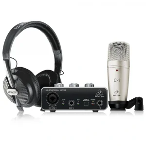 Behringer U-PHORIA STUDIO / Kayıt Paketi
