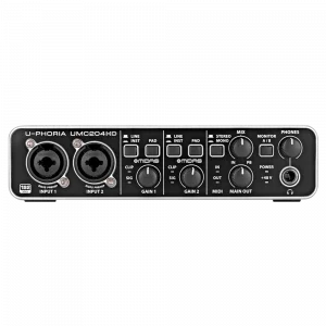 Behringer UMC204HD 24-Bit/192khz 2x4 Usb Ses Kartı