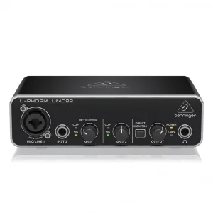 Behringer UMC22 2x2 Usb Ses Kartı