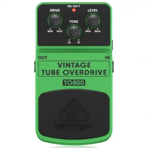 Behringer VINTAGE TUBE OVERDRIVE TO800 / Pedal