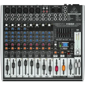 Behringer X1222USB 12-Kanal 2/2-Bus Analog Mikser